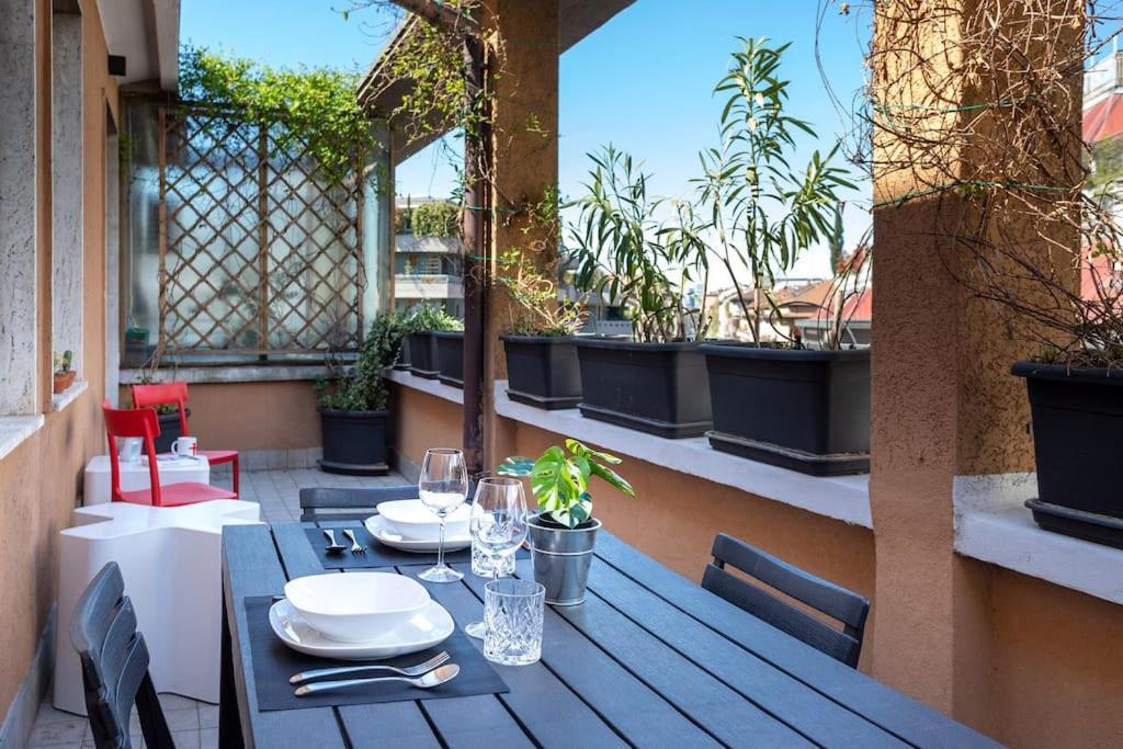 ミラノEnnio'S Nest - Private Terraceアパートメント エクステリア 写真